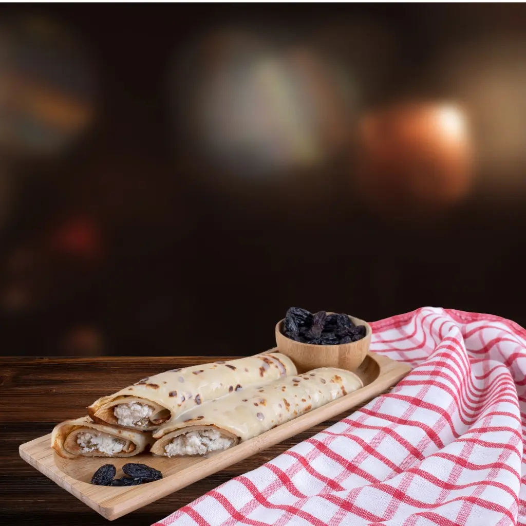Kashkaval With Labnah Pastry